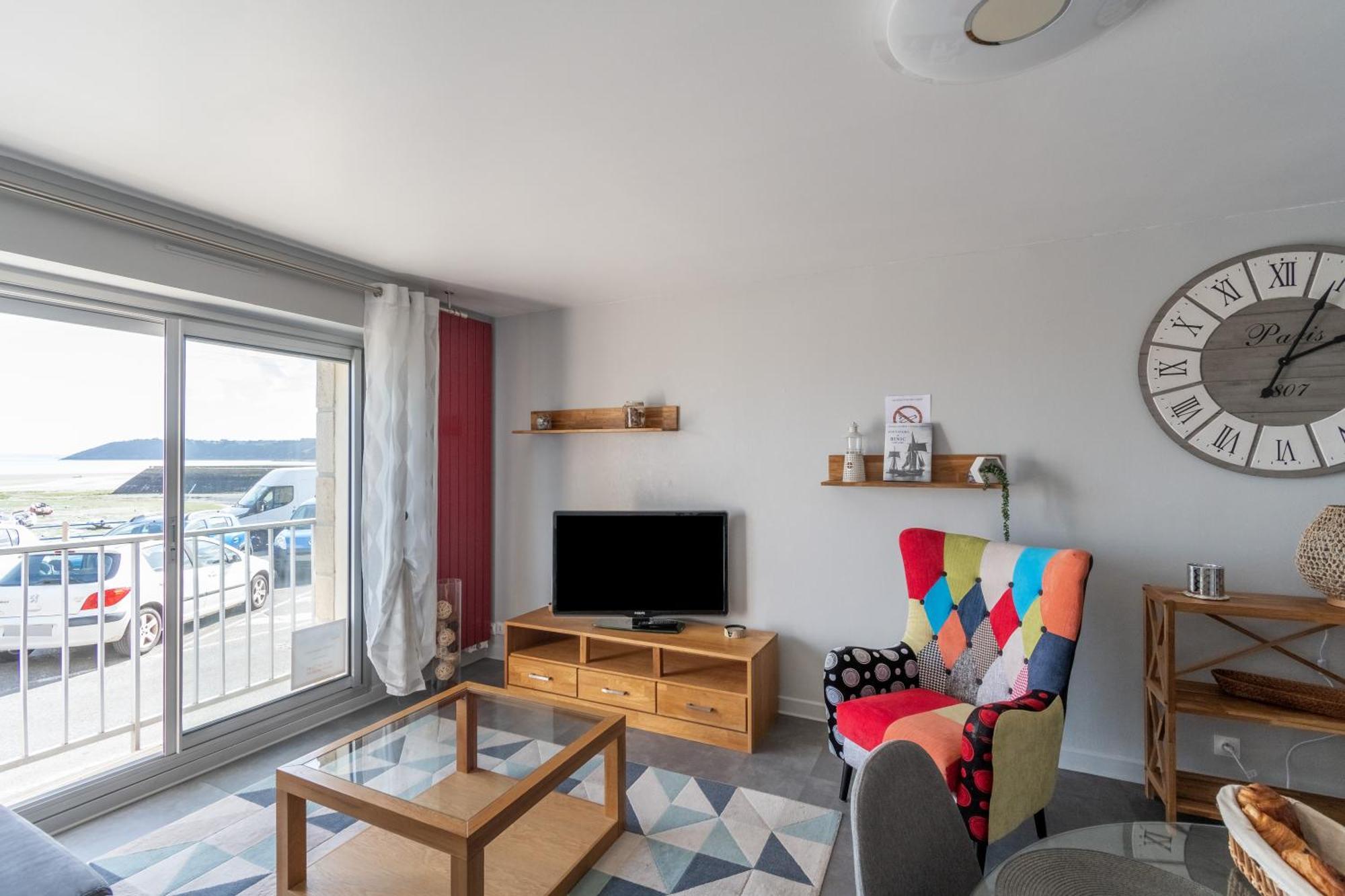 Au Bruit Des Vagues Apartment Binic Bagian luar foto