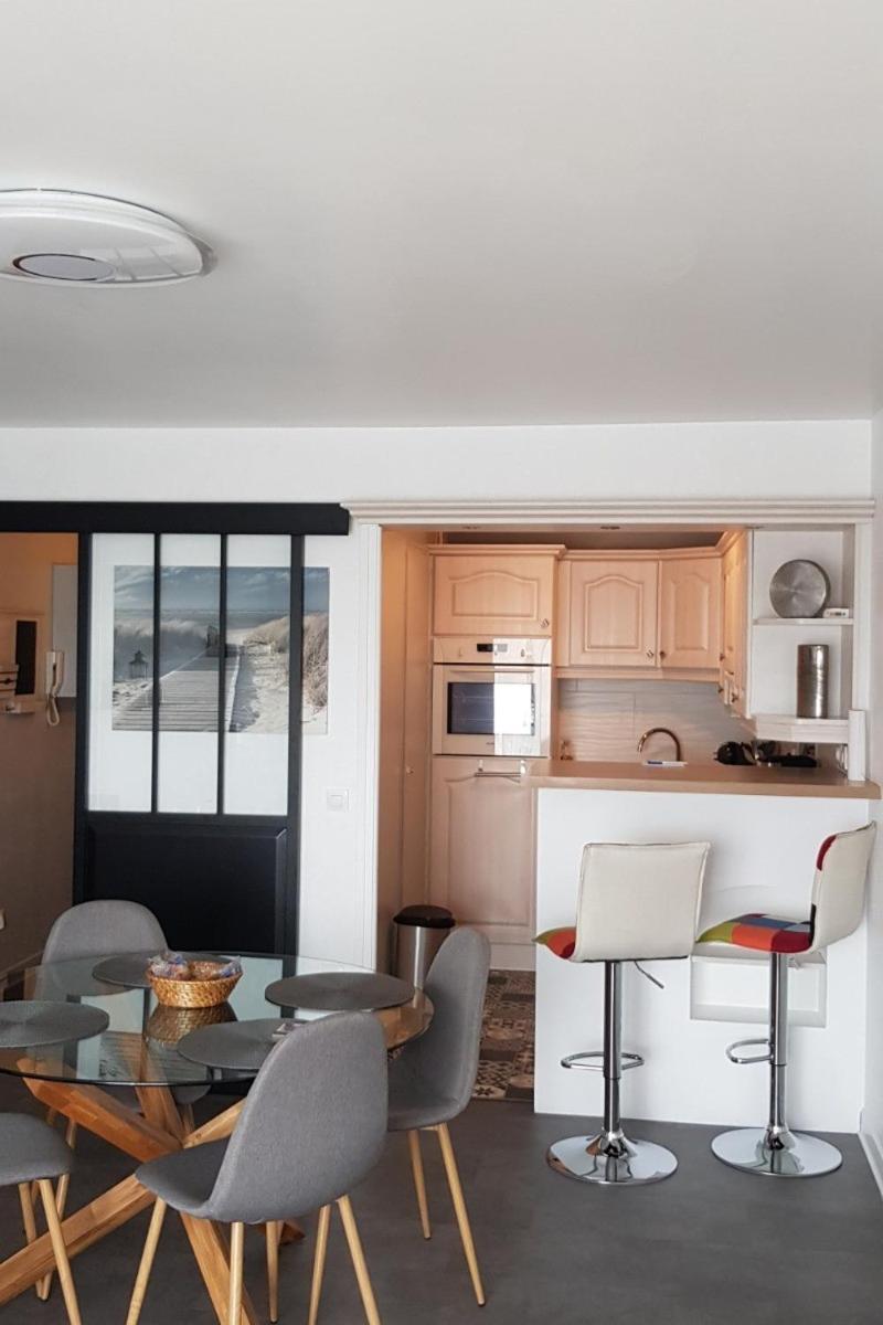 Au Bruit Des Vagues Apartment Binic Bagian luar foto